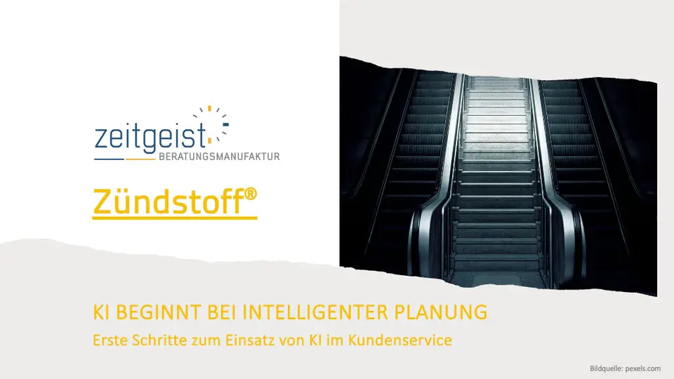 KI im Kundenmanagement — Motiv aus dem ZEITGEIST Blog